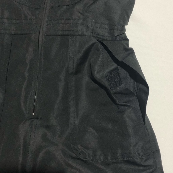 Minus Zero Kids Black Bib Overalls Snow Pants Size 5-6 - Picture 8 of 16